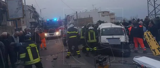 Scontro tra auto: grave incidente alle porte di Vibo