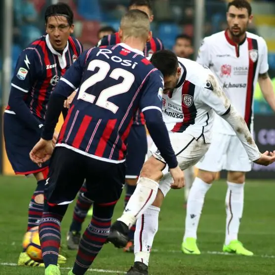 SERIE A | Crotone-Cagliari 1-2: Stojan illude, Joao Pedro e Borriello portano via i tre punti