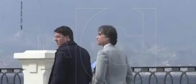 Renzi in riva allo Stretto imbarca Falcomatà. E alla Cittadella incontra Oliverio (VIDEO)