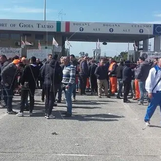 Protesta a Gioia Tauro, arriva il Prefetto e i portuali lo applaudono
