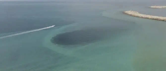 Gioia Tauro, chiazza nera in mare nei pressi del depuratore: “Intervenga la magistratura”