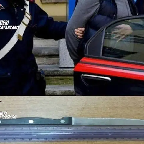 Catanzaro, in preda ad un raptus ferisce la compagna con un coltello da cucina