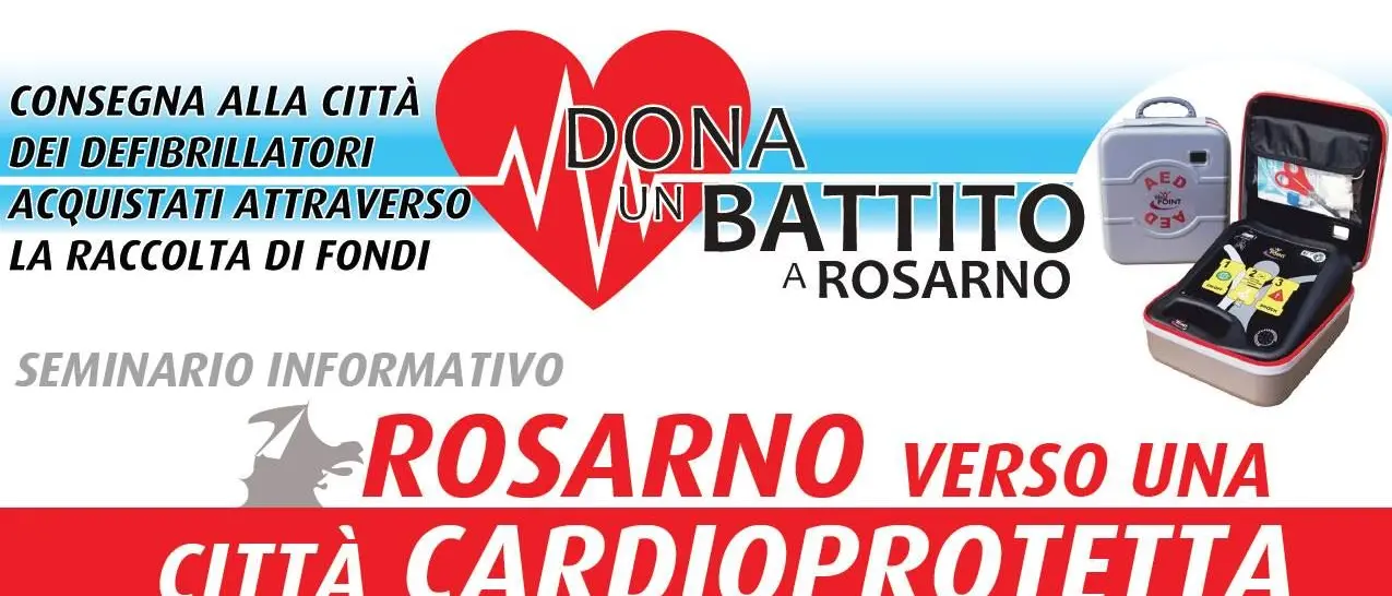 “Rosarno verso una Città Cardioprotetta”: il 15 marzo il seminario