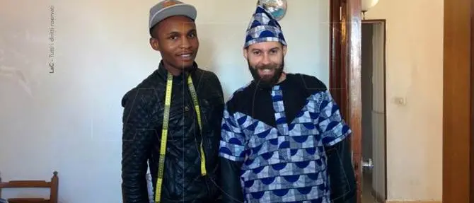 Festus, il sarto migrante dello Sprar di Montebello (VIDEO)