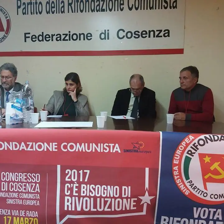 Cosenza, congresso provinciale di Rifondazione con Paolo Ferrero