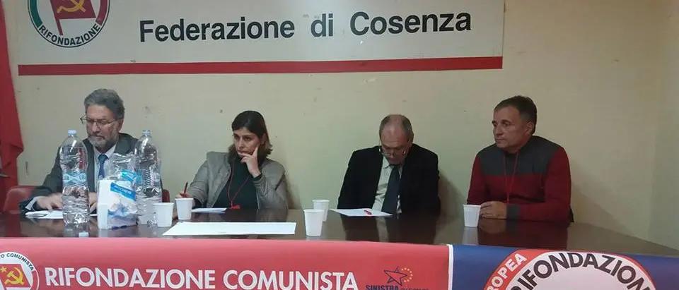 Cosenza, congresso provinciale di Rifondazione con Paolo Ferrero
