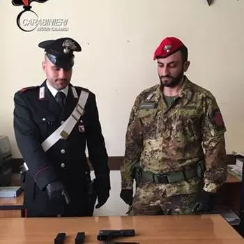 Armi rubate: sequestro a Reggio Calabria