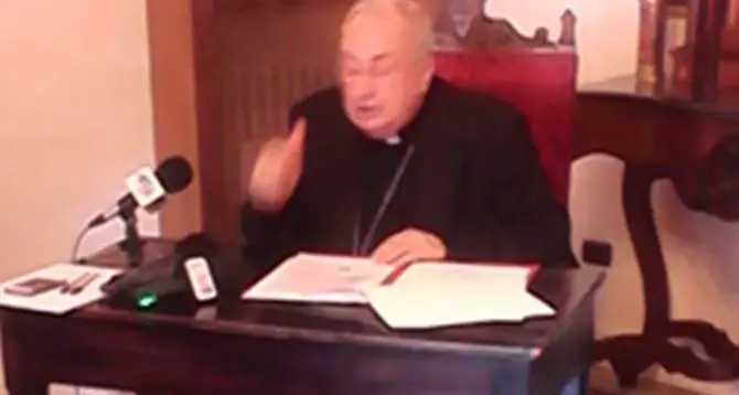 Mons. Nunnari: 'non sono io che ho sospeso Padre Fedele' VIDEO
