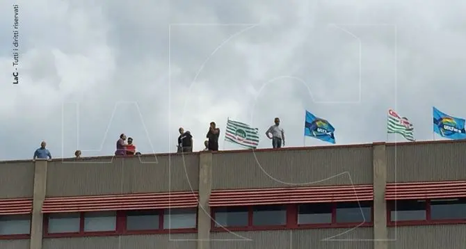 Fondazione Terina: mobilitazione dei lavoratori FOTOGALLERY-VIDEO