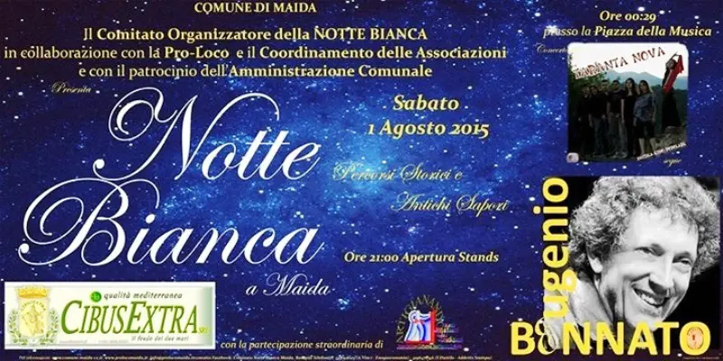 A Maida torna la ‘Notte bianca’ VIDEO