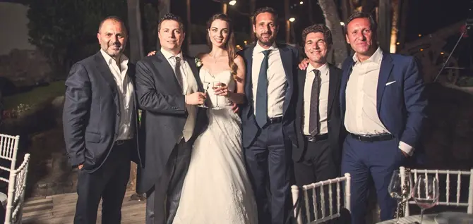 L'Amaro del Capo sposa la bella giornalista