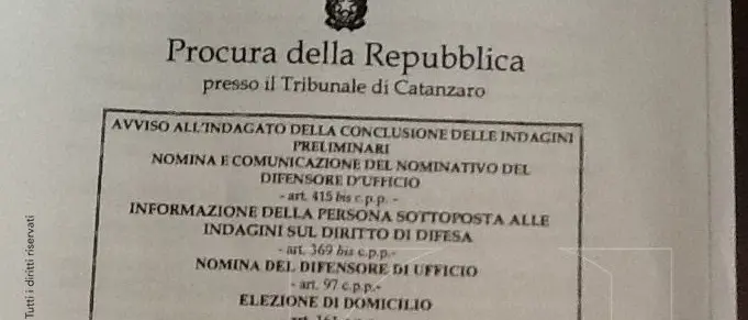 Multe cancellate, indagini chiuse NOMI