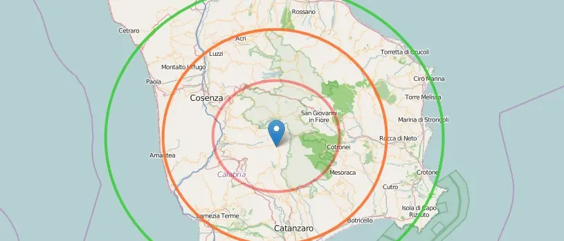 Forte scossa di terremoto fra Cosenza e Catanzaro VIDEO