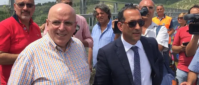 Il Presidente della Regione Mario Oliverio sulla 'Trasversale delle Serre' FOTO-VIDEO