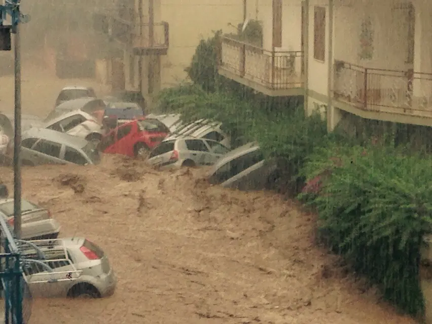 Lo Jonio cosentino flagellato dal maltempo FOTO E VIDEO