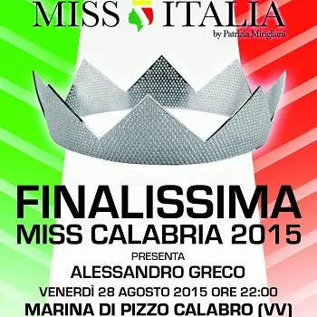 Miss Italia Calabria: la finalissima a Pizzo il 28 agosto