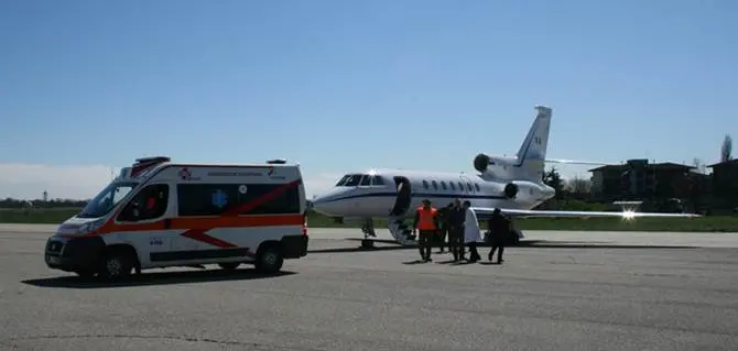 Trapianto di fegato riuscito per 55enne reggino; trasportato con un volo militare a Torino