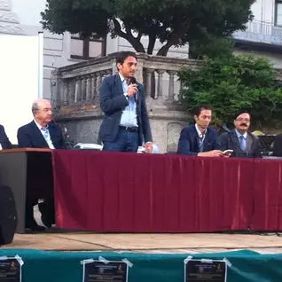 Nicola Irto all'inaugurazione del sentiero della civiltà contadina di Bova