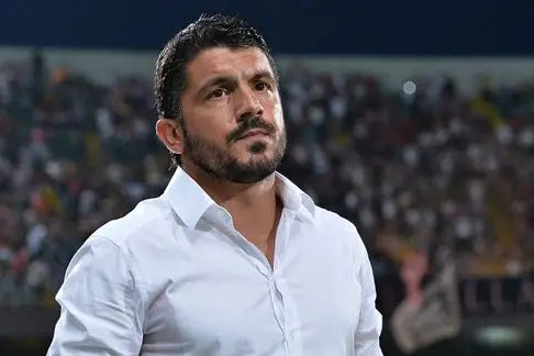 PALERMO, ITALY - AUGUST 17: Coach Gennaro Gattuso of Palermo looks on during the TIM Cup match between US Citta di Palermo and Hellas Verona at Stadio Renzo Barbera on August 17, 2013 in Palermo, Italy. (Photo by Tullio M. Puglia/Getty Images) , Getty Images