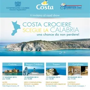 COSTA CROCIERE SBARCA A TROPEA