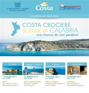 COSTA CROCIERE SBARCA A TROPEA