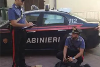 Un arresto dei carabinieri di Locri per possesso di droga , ANSA