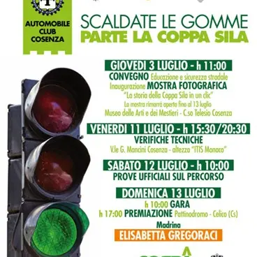 AUTOMOBILISMO: AL VIA LA XXXVI “COPPA SILA”