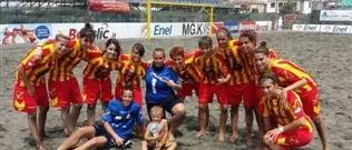 BEACH SOCCER FEMMINILE: CATANZARO CAMPIONE D’ITALIA