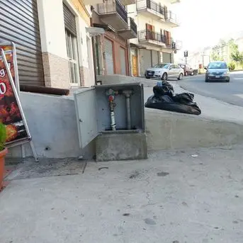 MOTO CONTRO CENTRALINA DEL GAS, EVITATA ESPLOSIONE