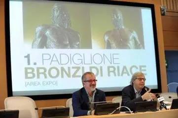 LA LOMBARDIA VUOLE I BRONZI DI RIACE PER L’EXPO 2015. MARONI E SGARBI: 'SONO UN SIMBOLO UNIVERSALE'