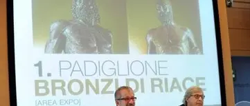 LA LOMBARDIA VUOLE I BRONZI DI RIACE PER L’EXPO 2015. MARONI E SGARBI: 'SONO UN SIMBOLO UNIVERSALE'