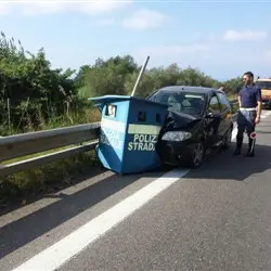 VIBO, INCIDENTE STRADALE SULL’A3, NEI PRESSI DI S.ONOFRIO. ILLESA FAMIGLIA REGGINA, ANCHE NEONATA A BORDO