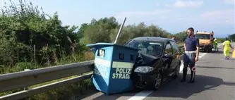 VIBO, INCIDENTE STRADALE SULL’A3, NEI PRESSI DI S.ONOFRIO. ILLESA FAMIGLIA REGGINA, ANCHE NEONATA A BORDO