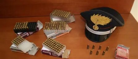 CESSANITI: IN CASA CON 44 PROIETTILI, DENUNCIATO 58 ENNE