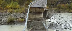 Maltempo: crolla ponte nel Reggino, 400 persone isolate