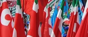 Reggio: presidio di lavoratori attende l'arrivo di Renzi