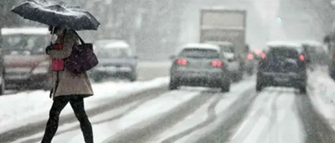 Maltempo, neve e vento in Calabria
