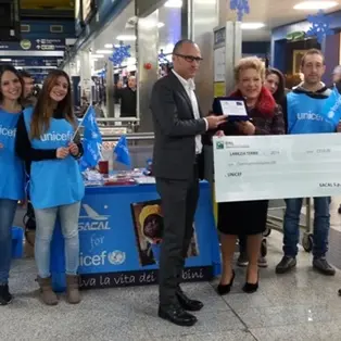 Lamezia Terme, Sacal: inaugurati i corner per l’Unicef