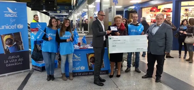 Lamezia Terme, Sacal: inaugurati i corner per l’Unicef