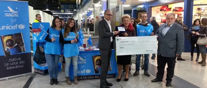 Lamezia Terme, Sacal: inaugurati i corner per l’Unicef
