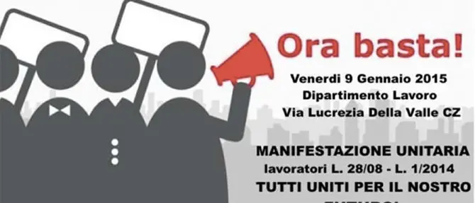 I dipendenti di ‘Calabria lavoro’ annunciano una manifestazione e chiedono un incontro con Oliverio