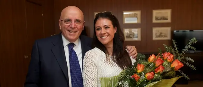 Incontro tra Giusy Versace e Mario Oliverio