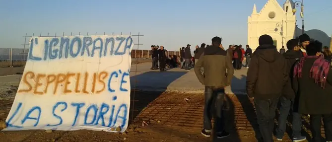 #salviamocapocolonna: nuova protesta dei cittadini