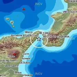 Scossa nello Stretto di Messina: 3.1 scala Richter (VIDEO)