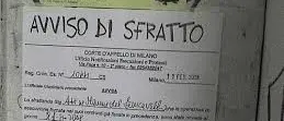 PIZZO: OCCUPANTE ABUSIVA SFRATTATA
