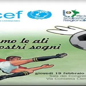 Unicef Catanzaro, Figc Calabria e Usr Calabria siglano un patto per l'infanzia