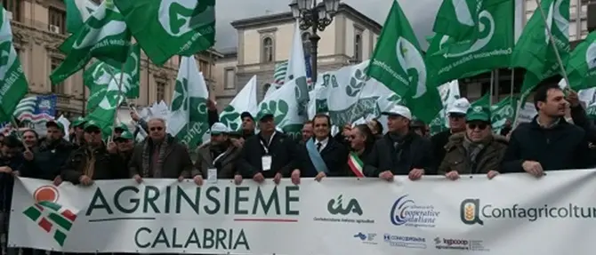 Agricoltori in piazza contro l’Imu agricola (VIDEO)