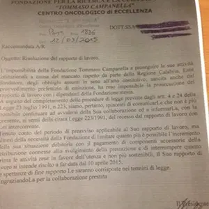 Fondazione Campanella, il 10 aprile fuori i camici bianchi