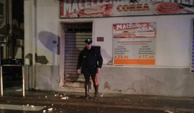 Catanzaro, ordigno contro una macelleria del quartiere Santa Maria VIDEO