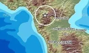 SCOSSA DI TERREMOTO IN CALABRIA